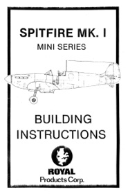 Royal 1/2A Spitfire Building Instructions