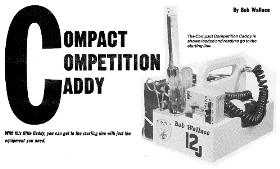 Compact Competition Caddy (Plan and Article)