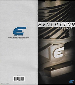 Evolution Gas & Glow Engines Catalog - 2005 line