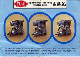 FUJI IBS Schunerle Glow Engines Manual