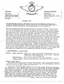 Max Fax Newsletter 1977-02
