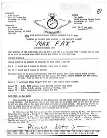 Max Fax Newsletter 1978-10/11