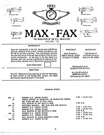 Max Fax Newsletter 1983 11/12