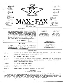 Max Fax Newsletter 1985 5/6