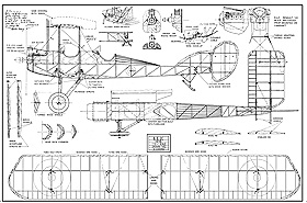 BE-2C, WWI biplane