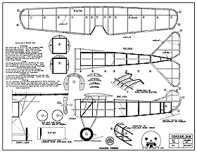 Fokker D-8 (Plan and Parts)