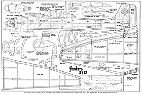 Junkers 87 D Stuka (Plan and Article)