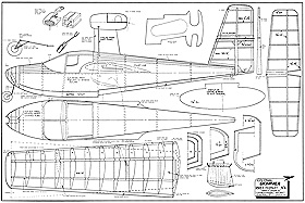 Colonial Skimmer FF Seaplane 47" span
