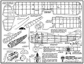 French Spad 13 C-1 (Plan and Parts)