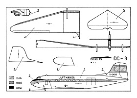Douglas DC 3 (Plan and Article)