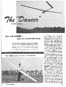 Dancer Article (Flying Models March 1968)