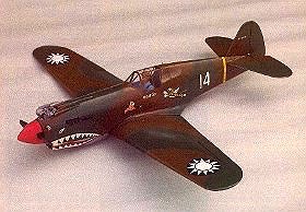 Curtiss P-40B Tomahawk (Plan and Article)