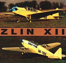 Zlin XII (Plan and Article)