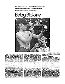 Baby Biplane by George Wilson (2 of 2 - Article)