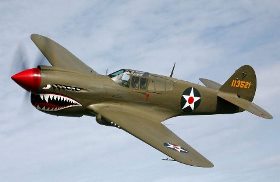 Curtiss P-40 3D Views