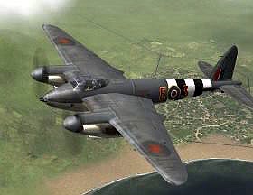 De Havilland Mosquito FB MK V1 (3 View and Text)