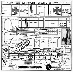 Comet - Von Richthoven's Fokker D-VII 1933