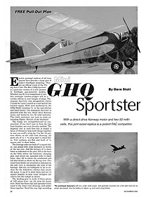 Mini GHQ Sportster Article