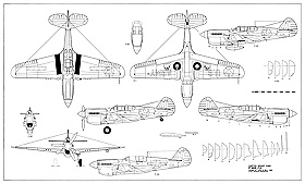 P-40E, F, N