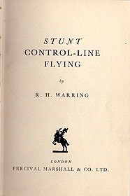 Stunt Control-line Flying (Flip Book)