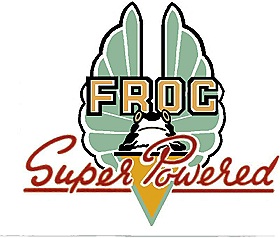Frog Super Powered Logo