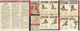 FUJI Glow Engines Vintage Manual