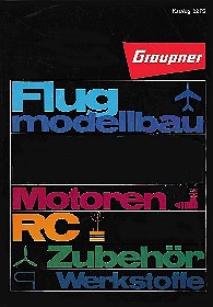 Graupner Catalog FS 22  from 1969 (without boats)