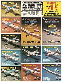 Pilot (Hobby Shack) Catalog 1980