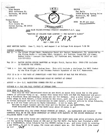 Max Fax Newsletter 1978-05/06