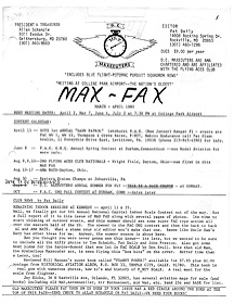Max Fax Newsletter 1980 03/04