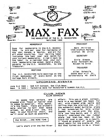 Max Fax Newsletter 1989-05/06
