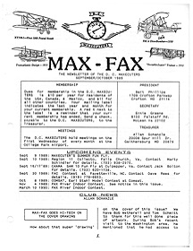 Max Fax Newsletter 1989-09/10