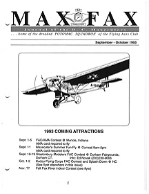 Max Fax Newsletter 1993-09/10