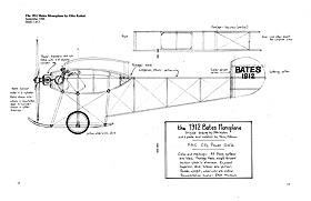 Max Fax 1996 9,10 - Bates Monoplane by Otto Kuhni