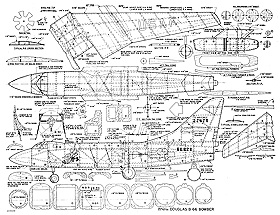 Douglas B-66 Bomber (Plan and Article)