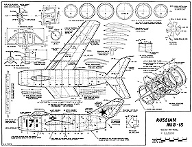 Russian MiG 15 (Plan and Article)