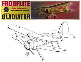 FrogFlite Gloster Gladiator Iron On Transfers