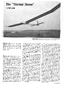 Thermal Queen  Article (Flying Models November 1970)