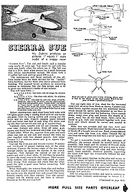 Sierra Sue (Article and Plan)
