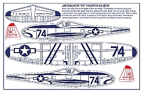 Jim Walker #74 Glider.