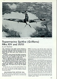 Profile 246 - Supermarine Spitfire XIV and XVIII