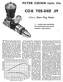 Cox TD .09 Review