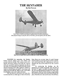 Skyfarer (Article and Plan)