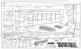Pilot Shooting Star 40L (includes Rib and Bulkhead templates)