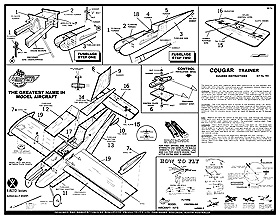 Aeroflyte Cougar - build sheet