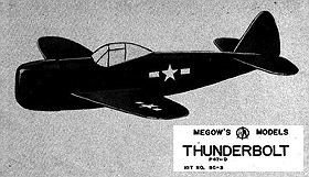 Megow - P47-D Glider 1944